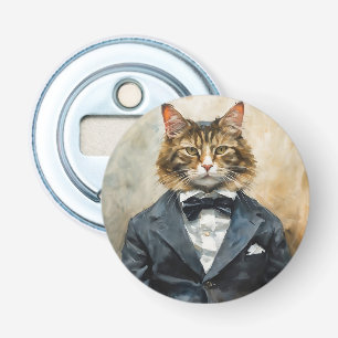 Cat in a Suit Bottle Opener