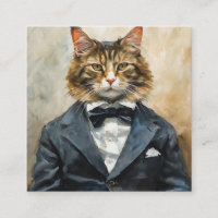 Cat in a Suit