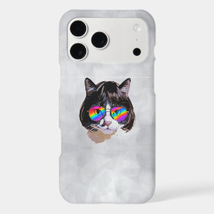Cat in a Wig + Sunglasses (Painting #8)