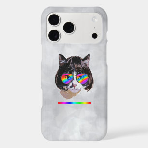 Cat in a Wig + Sunglasses (Painting #8 + RGB)