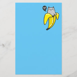 Cat in banana