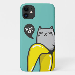 Cat in banana Case-Mate iPhone case