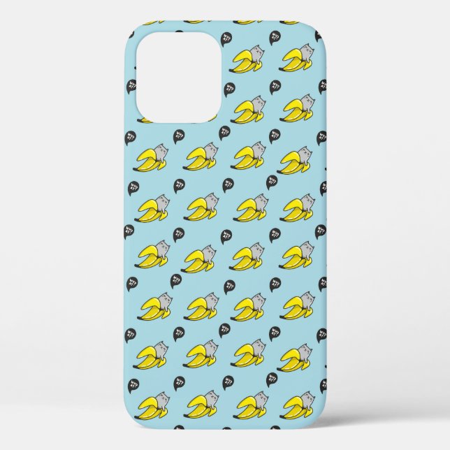 Cat in banana Case-Mate iPhone case (Back)
