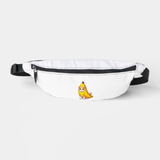 Cat in Banana Costume Bum Bags