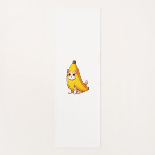 Cat in Banana Costume  Yoga Mat