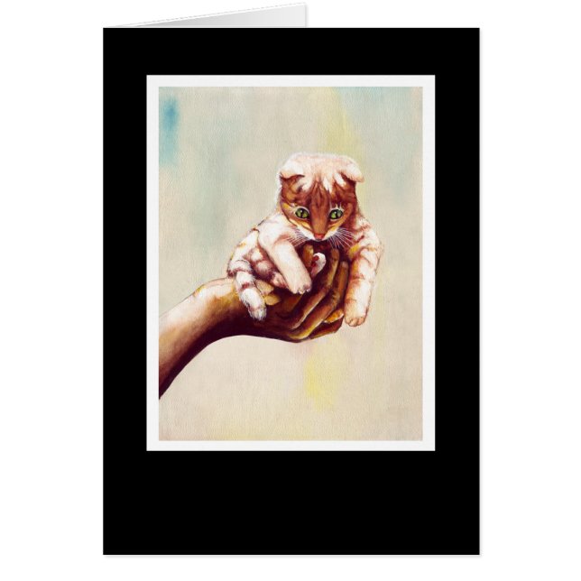 CAT IN HAND (Front)