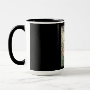 Cat in Japanese Style Mug