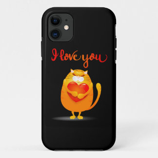 Cat in Love iPhone / iPad case
