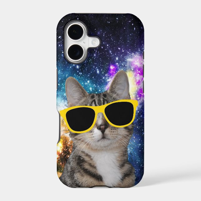 Cat in Outer Space iPhone 7 Plus Case (Back)