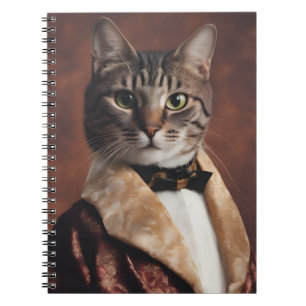 Cat in Smoking Jacket Notebook