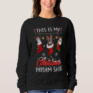 Cat In Socks Christmas Dog Sweater Xmas