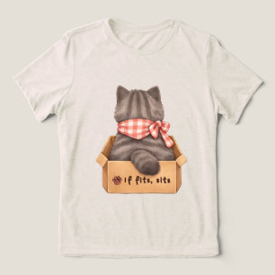 Cat in The Box T-Shirt Tri-Blend Shirt