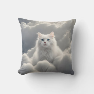 Cat in the clouds cushion