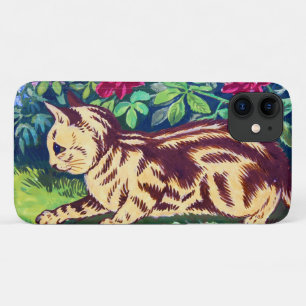 Cat in The Flower Garden, Louis Wain Case-Mate iPhone Case