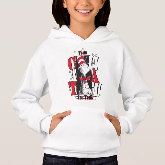 Cat In the Hat | B&W Text (Front)