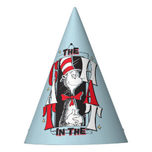 Cat In the Hat   B&W Text