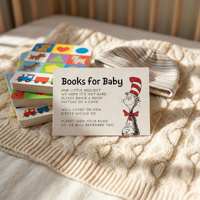 Cat in the Hat | Books for Baby Insert Card (Creator Uploaded)