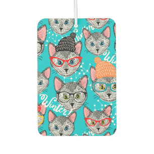 Cat in the hat car air freshener
