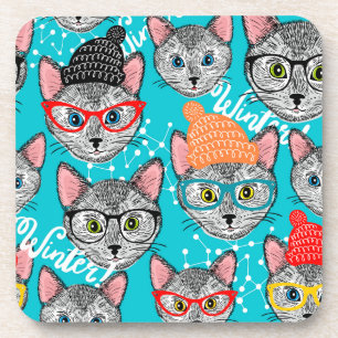 Cat in the hat coaster