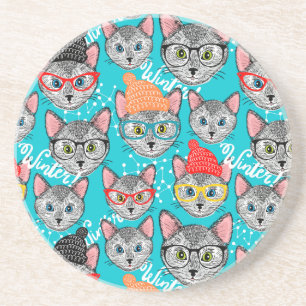 Cat in the hat coaster