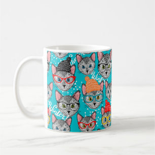 Cat in the hat coffee mug