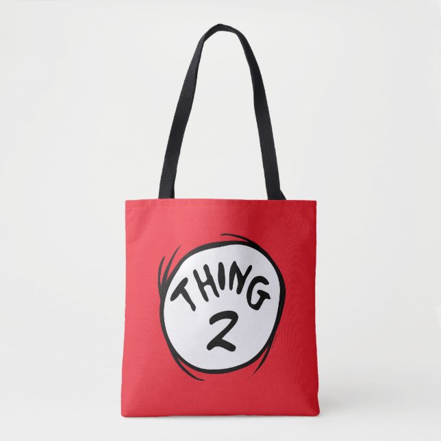 Cat in the Hat |Custom Thing Two Tote Bag (Front)