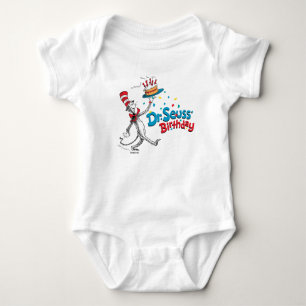 Cat in the Hat   Dr. Seuss's Birthday Baby Bodysuit