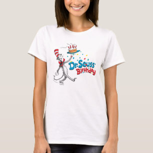 Cat in the Hat Dr. Seuss's Birthday T-Shirt