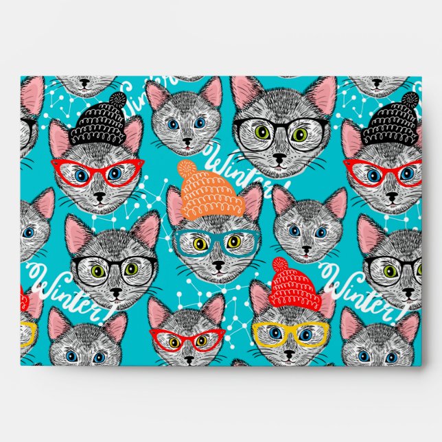 Cat in the hat envelope (Front)