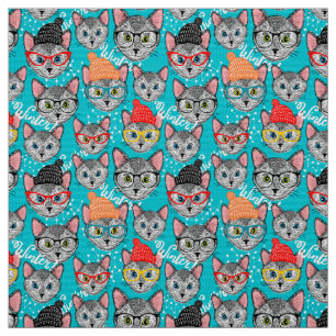 Cat in the hat fabric