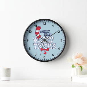 Cat In the Hat   I Know Some New Tricks Clock