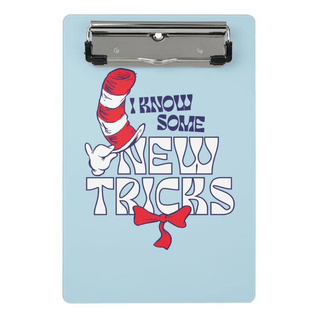 Cat In the Hat | I Know Some New Tricks Mini Clipboard (Front)
