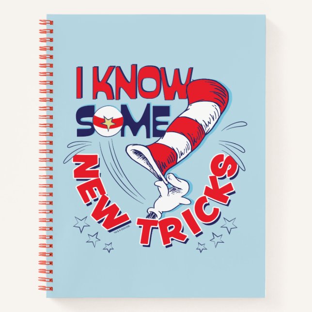 Cat In the Hat I Know Some New Tricks Notebook (Front)