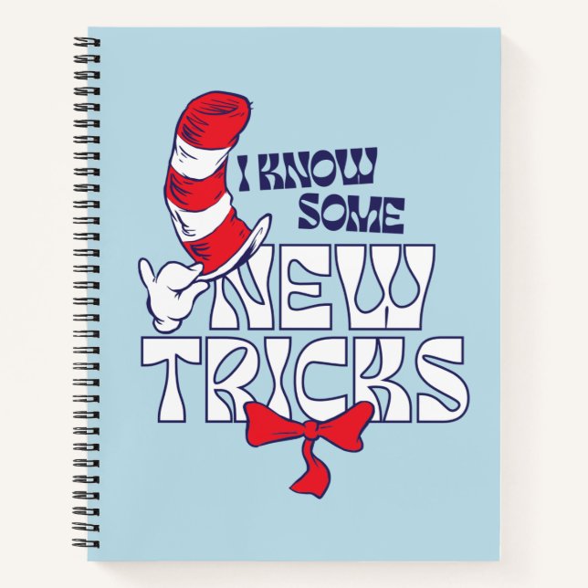Cat In the Hat | I Know Some New Tricks Notebook (Front)