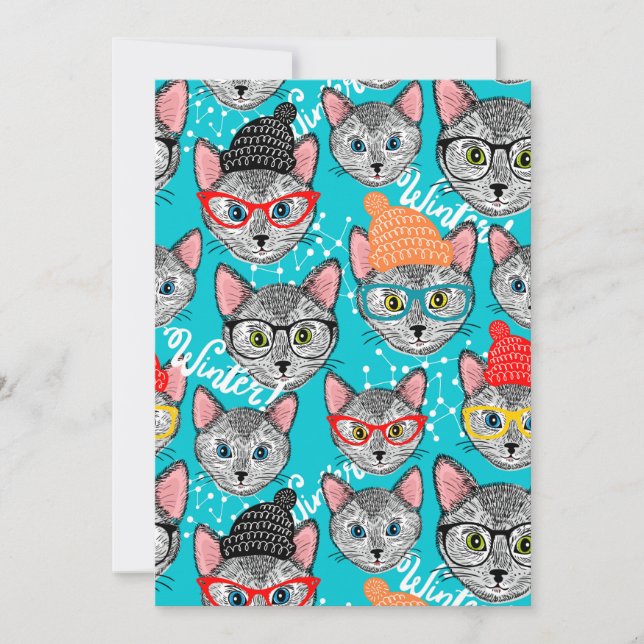 Cat in the hat invitation (Front)