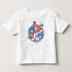 Cat in the Hat & Lab Tech One Lab Tech Two Toddler T-Shirt