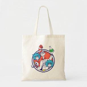 Cat in the Hat & Lab Tech One Lab Tech Two Tote Bag
