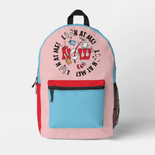 Cat In the Hat Look At Me! Look At Me! Printed Backpack