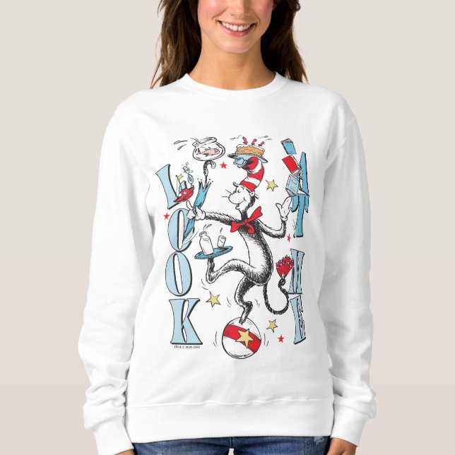 Cat In the Hat | Look At Me Sweatshirt (Front)