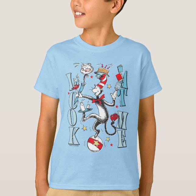 Cat In the Hat | Look At Me T-Shirt (Front)