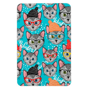 Cat in the hat magnet