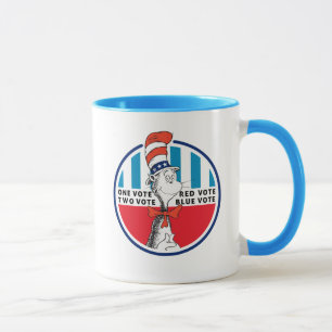 Cat in the Hat One Vote, Two Vote Mug