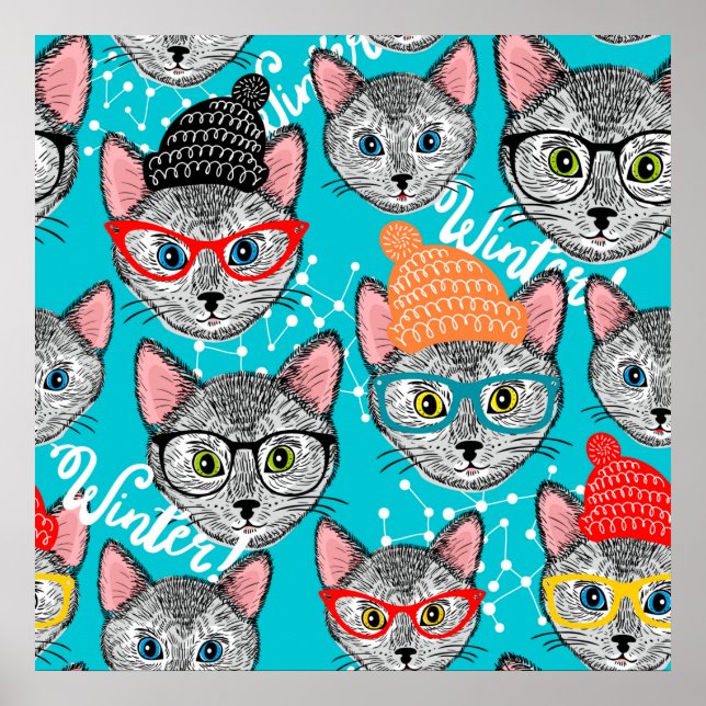 Cat in the hat poster (Front)