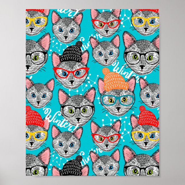 Cat in the hat poster (Front)