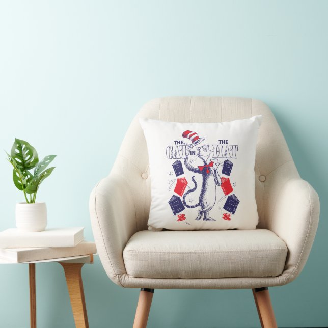 Cat In the Hat | Reading Books Cushion (Chair)