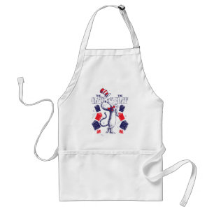 Cat In the Hat Reading Books Standard Apron