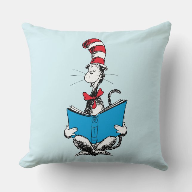 Cat in the Hat Reading Cushion (Front)