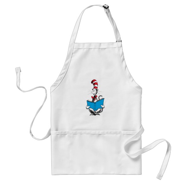 Cat in the Hat Reading Standard Apron (Front)