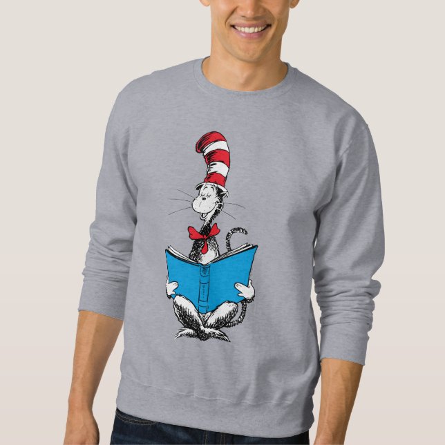 Cat in the Hat Reading Sweatshirt (Front)