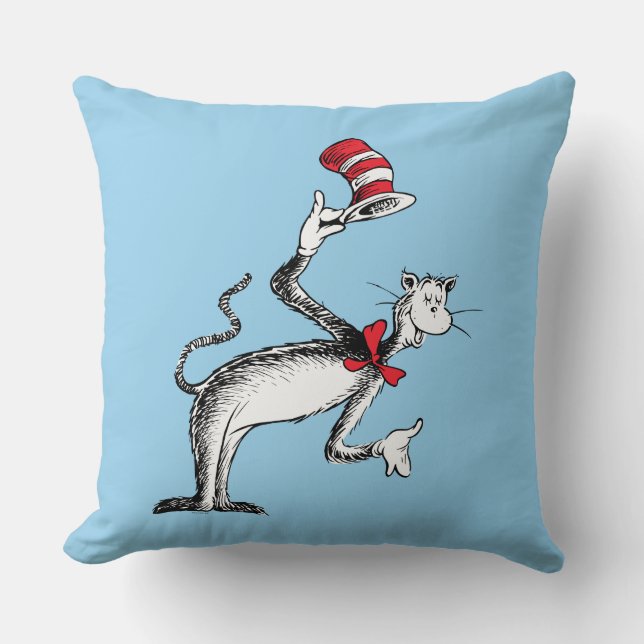 Cat in the Hat Takes A Bow Cushion (Front)